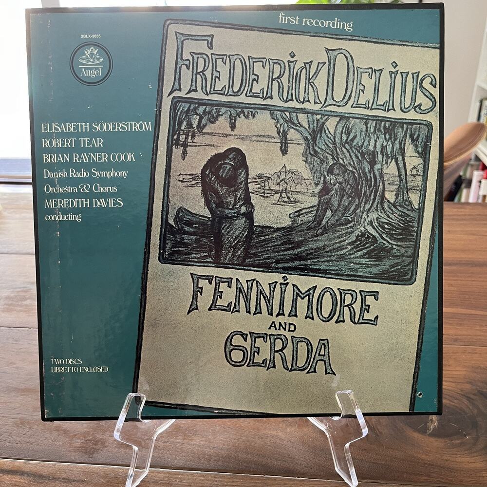 Frederick Delius Fennimore And Gerda 2xVinyl LP Box Set 1976 Angel SBLX-3835